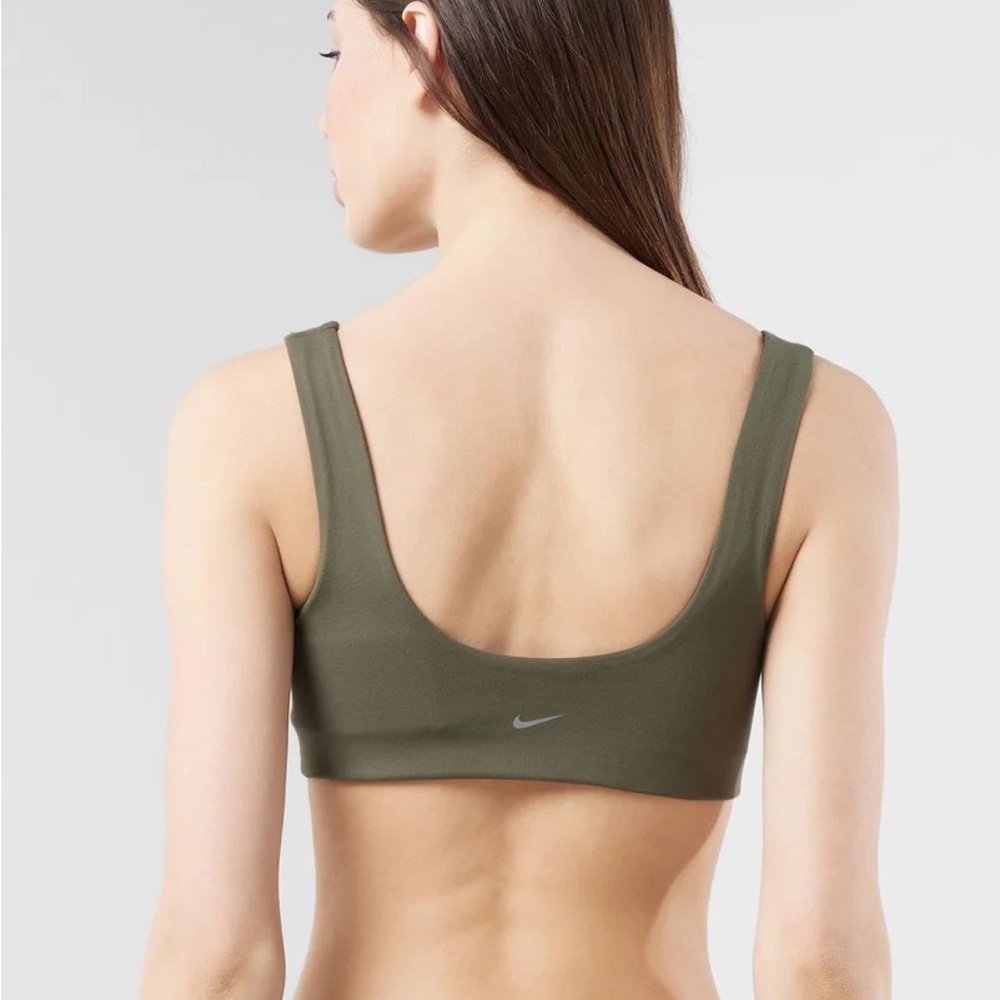 Nike olive Sports Bra